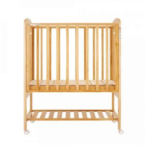 ベビーベッド ミニ 床板70cm ハイポジショ...の詳細画像4