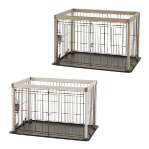 リッチェル（Richell） バンビーノ ドッグサークル 飼い始め 子犬 屋根