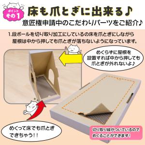 【期間限定半額セール!】 日本製 猫の爪とぎ ...の詳細画像2