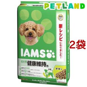 IAMS 健康維持用 ドライフード チキン 8kg×2袋 アイムス（マース） アイムス成犬用健康維持用チキン小粒 ( 8kg