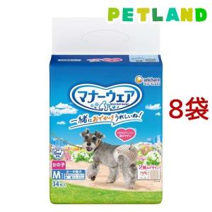 マナーウェア女の子用SSSトラッドテイスト 犬用 おむつ ユニチャーム
