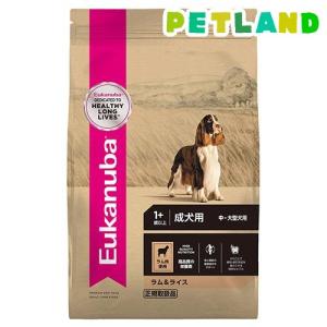 ユーカヌバ アダルト ラム＆ライス 成犬用 中・大型犬用 1歳以上 ( 7.5kg )/ ユーカヌバ(Eukanuba) ( ドッグフード )