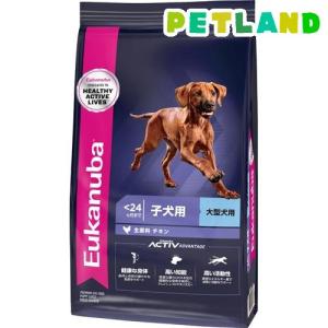 ユーカヌバ ラージ パピー 子犬用 大型犬用 24ヶ月まで ( 7.5kg )/ ユーカヌバ(Eukanuba)｜petland