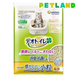 デオトイレ 消臭・抗菌サンド 小粒 猫用 ユニチャーム ( 3.8L
