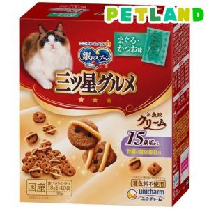 銀のスプーン三ツ星グルメお魚味クリーム15歳頃から 猫ドライフード / 銀のスプーン 三ツ星グルメ