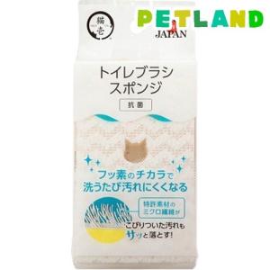 猫壱 トイレブラシスポンジ ( 1個 )/ 猫壱｜petland