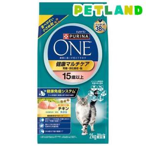 ピュリナワン キャット ドライ 健康マルチケア 15歳以上 チキン ( 2kg