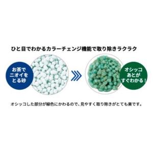 猫砂 お茶でニオイをとる砂 ( 12L )/ ...の詳細画像1