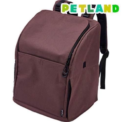 犬猫用キャリーバッグ 前に抱えて見守れる ペットリュックキャリー ブラウン ( 1個 )