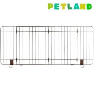 伸縮スタンド簡易ペットゲート 120-180 ブラウン ( 1コ入 )/ リッチェル(ペット)｜petland