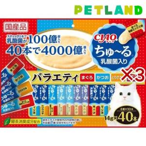 シーバ とろ〜り メルティ まぐろ＆かつお味セレクション 成猫用 ( 40