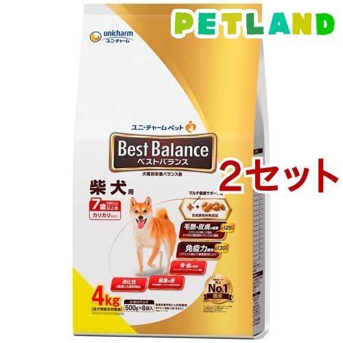 ベストバランス 柴犬用 7歳以上用 ( 4kg*2セット )/ ベストバランス