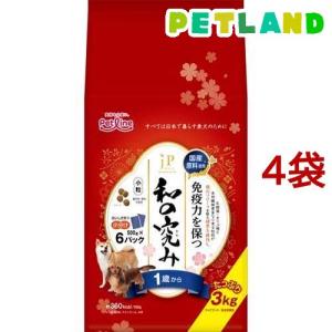 日清ペットフード ジェーピースタイル 和の究み 小粒 1歳から 3kg