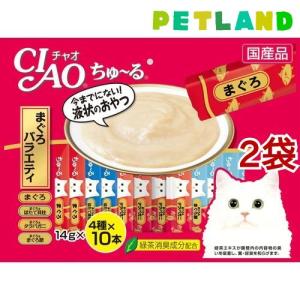 チャオ ちゅ〜る まぐろバラエティ 4種 ( 40本入×3セット(1本14g