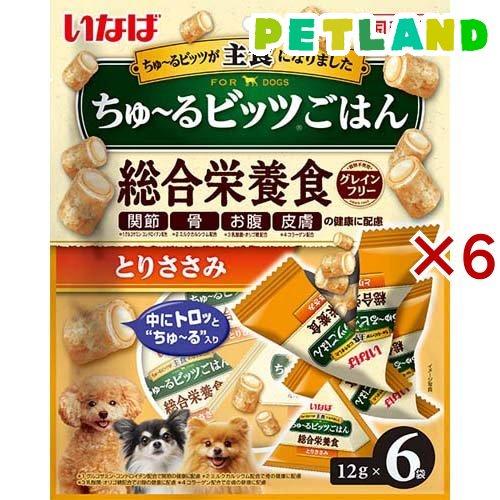 いなば ちゅ〜るビッツごはん とりささみ ( 6袋入×6セット(1袋12g) )