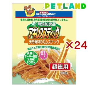 ドギーマン 無添加良品 アキレススティック ( 100g×24セット )/ ドギーマン(Doggy Man)
