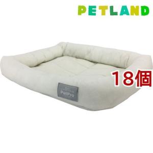 ペットプロ シンプルパピーベッド ホワイト ( 18個セット )/ ペットプロ(PetPro)｜petland