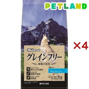 メディコート グレインフリー 1歳から フィッシュテイスト ( 6袋入×4セット(1袋500g) )/ メディコート