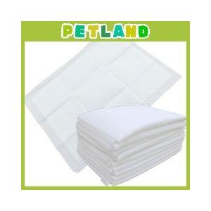 薄型ペットシーツ 無地 レギュラー ( 100枚入 )/ オリジナル ペットシーツ