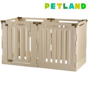 リッチェル（Richell） ペット用 3ウェイサークル 6面50H ベージュ ( 1