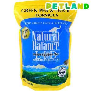 ナチュラルバランス ウルトラプレミアム グリーンピー＆ダック フォーミュラ ( 1.00kg )/ ナチュラルバランス ( キャットフード )
