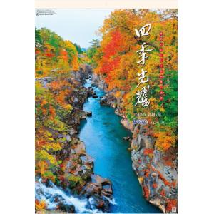 特大サイズ フィルムカレンダー 四季光耀 カレンダー2024 令和6年カレンダー 壁掛けカレンダー 日本風景カレンダー 大自然 絶景 景勝地｜petmania