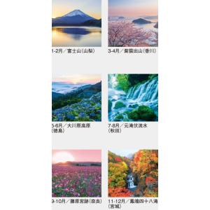 特大サイズフィルムカレンダー 四季光耀 日本風...の詳細画像2