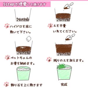 プランター葬 セット 愛ペット小さなふれあいガ...の詳細画像3