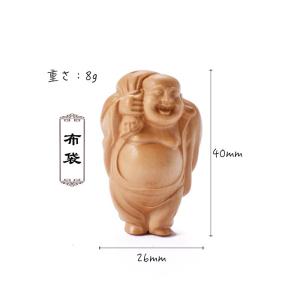 仏像フィギュア 木彫り仏像 ミニチュア お守り...の詳細画像5