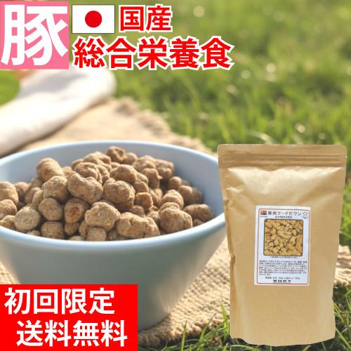 初回限定 送料無料 ドッグフード 無添加 国産 豚肉 フード だ ワン 1kg 総合栄養食 シニア ...