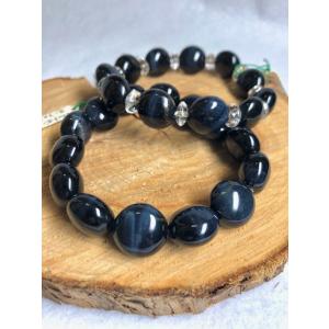 PORSCHE DESIGN ポルシェデザイン Grooves BLUE Triple Bracelet