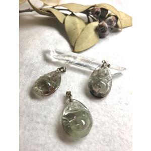 七福神 水晶 手彫り玉セット 14mmセット 彫刻ビーズ 天然石