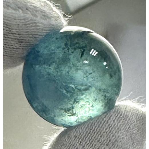 ディープブルーアクアマリン 丸玉 アクアマリン 天然石 パワーストーン 3月誕生石 スフィア 台付き...