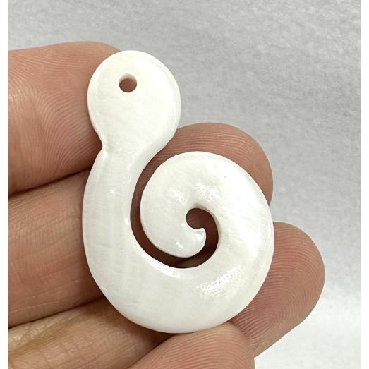 マザーオブパール パールシェル MOP マオリストーン マオリ族のお守り 天然石 パワーストーン ペ...