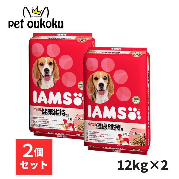 アイムス 成犬用 健康維持用 ラム&amp;ライス 小粒 12kg ×2袋 0019014603848