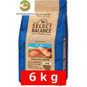 特売！セレクトバランス グレインフリー アダルトサーモン 小粒 1才以上の成犬用 6kg