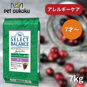 ボーナスストア10%！ セレクトバランス エイジングケアラム 小粒 ７才以上の高齢犬用 7kg｜pet oukoku premium