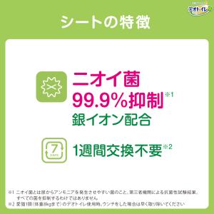 デオトイレ 猫用 シート 複数ねこ用 消臭・抗...の詳細画像3