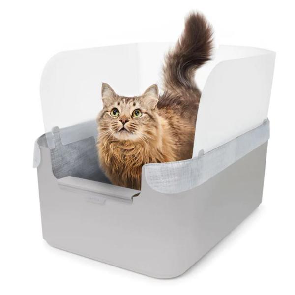 猫用トイレ modkat モデキャット リタートレイ グレー