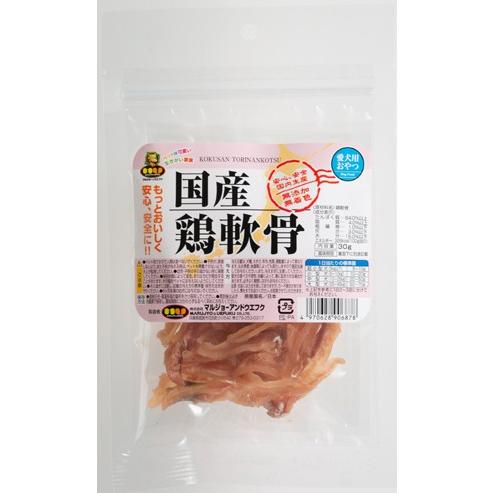 国産　鶏軟骨３０g｜マルジョー＆ウエフク　ＴＮ