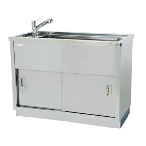 ドッグバス ドリーム産業 スマートドッグバス1200 網スノコ付 大型犬対応 業務用 バスタブ 浴槽 ステンレス SUS304槽