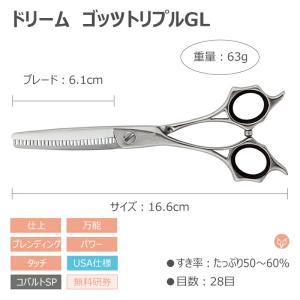 トリミングシザー セニング スキ ドリーム産業...の詳細画像1