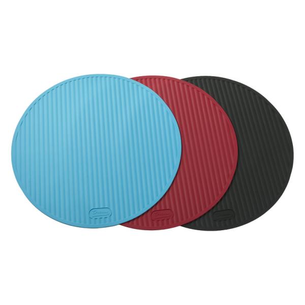 カラーシリコンマット 丸型 ドリーム産業 テーブル用 トリミング用品 グルーミング 送料無料