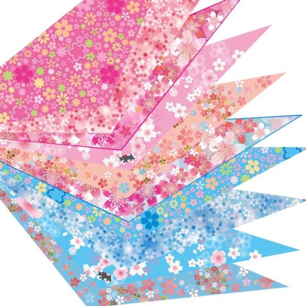 ペット用 デザインバンダナ 桜アソート Mサイズ 7137 10枚入 犬猫 飾り サロン トリマーさ...
