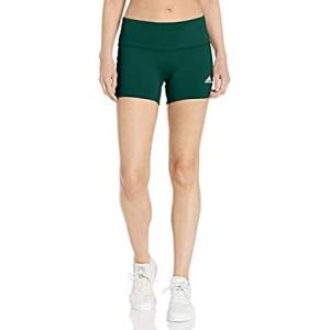 (X-Large, Dark Green) - adidas Womens Volleyball Four" Short Tights