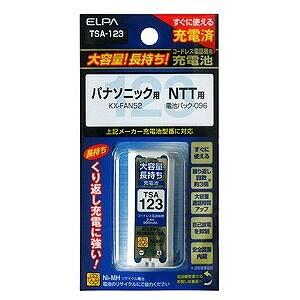 エルパ 大容量長持ち充電池 Tsa 123 ペッツ ラブ Paypayモール店 通販 Paypayモール