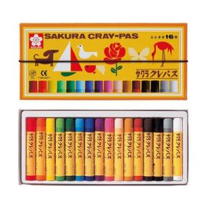 サクラクレパス クレパス太巻 16色 LP16Rの商品画像