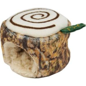 ミニアニマン　ハムスターのふわふわ切り株ベッド