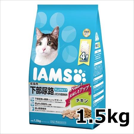 アイムス 成猫用 下部尿路とお口の健康維持 チキン 1.5kg