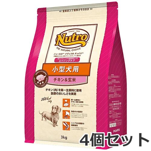 4個セット ニュートロ ナチュラルチョイス プレミアムチキン 小型犬用 エイジングケア チキン＆玄米...